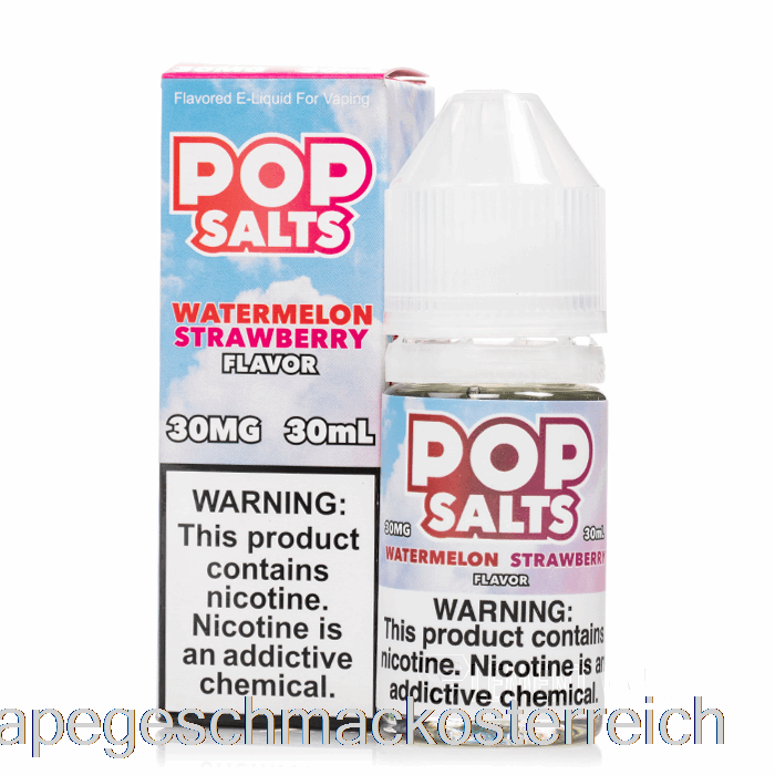 Wassermelone Erdbeere – Popsalze – 30 Ml 50 Mg Vape-Geschmack